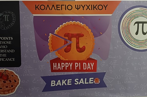 Psychico College Junior High School celebrates Pi Day
