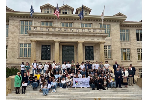 The École Internationale Gaston Thorn of Luxembourg  visits our School