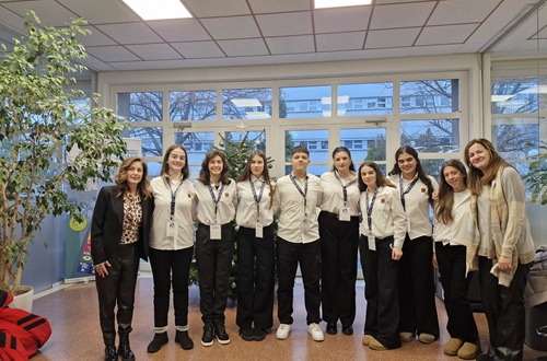 Participation of Psychico College Junior High School Grade 3 students in the 10th European Student Conference in Vienna