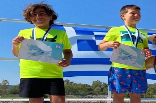 Διάκριση μαθητών Δημοτικού Κολλεγίου Ψυχικού στο Πανελλήνιο Πρωτάθλημα θαλάσσιου σκι 2020-2021