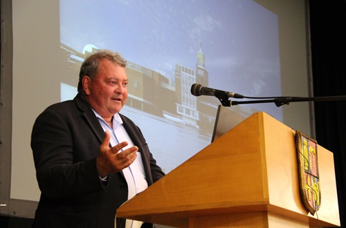 Dr. Ioannis Miaoulis's visit to Athens College