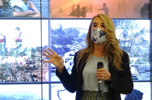 Professor Skanavis’s lecture on the Environment to Athens College educators