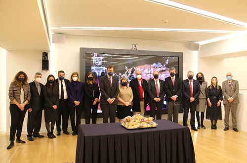 The 2022 Hellenic-American Educational Foundation Staff Pitta Cutting