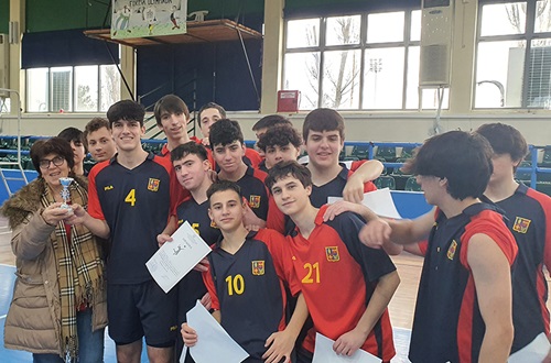 The Greek Ministry of Education Athens College High School Students Volleyball Championship