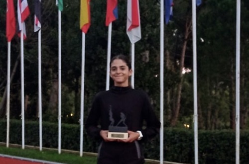 Distinction for student Eleni Dapsi