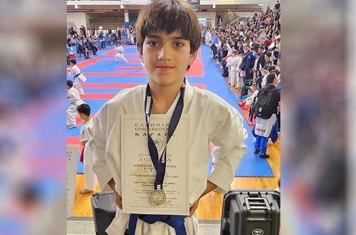 Distinction for student Panagiotis Karagiannis