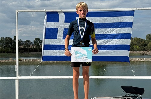 Distinction for student Georgios Lymperopoulos