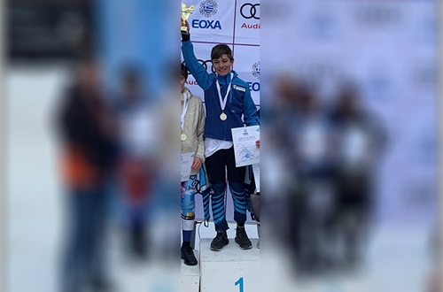 Distinction for student Themistoklis Mystriotis