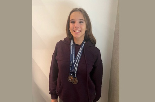 Distinctions for student Lydia Chryssou