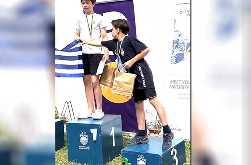 Distinctions for student George Gezerlis