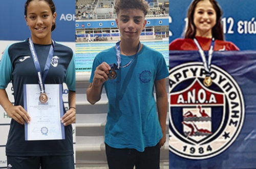 Athens College students named Elite Swimmers of the Hellenic Swimming Federation