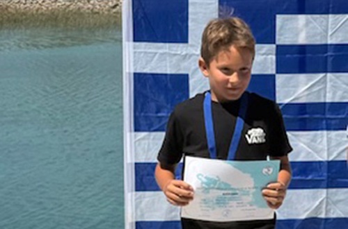 Distinction for student Dimitris Thanopoulos