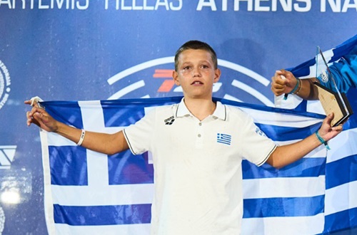 Distinctions for student Evangelos Kyriazakos