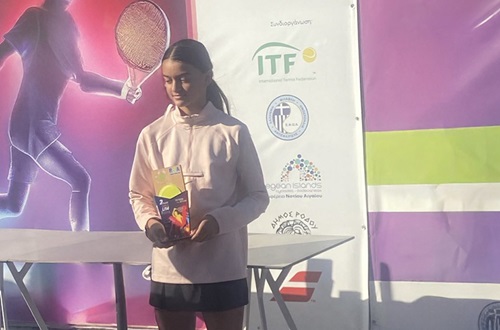 Distinction for student Filareti Magou