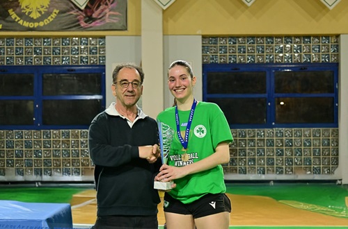 Distinction for student Dimitra Pistioli