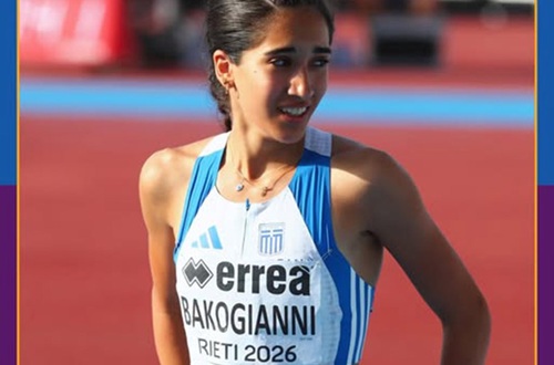 Greek National Record in 100m Hurdles by Danai Theodora Bakogianni