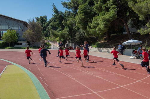 Track-and-Field Skills Demonstrations for Elementary Schools