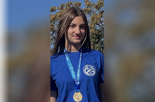Distinction for student Aliki Anastasiadi