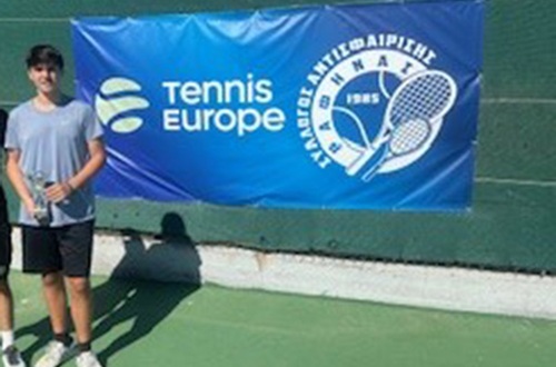 Distinction for student Christos Afroudakis