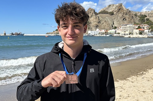 Distinctions for student Athanasios Gkougkoulidis