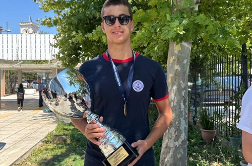 Distinction for student Konstantinos Papanikolaou