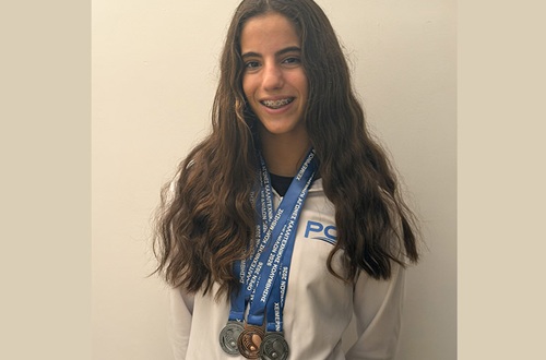 Distinctions for student Faidra Chrysou