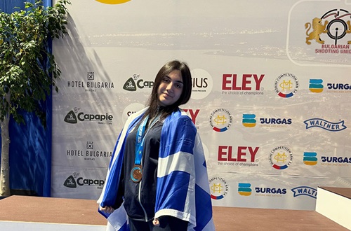 Distinction for student Aikaterini Zafeiri