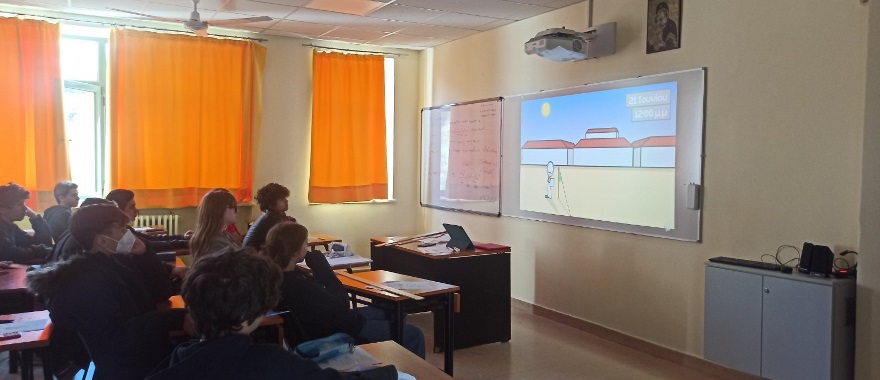 Calculating the Earth's radius using the Eratosthenes Method