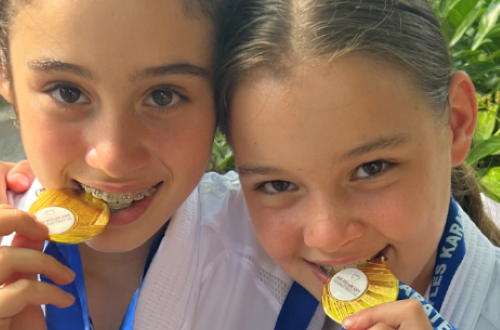 Distinctions for Psychico College Elementary School students at the 31st Karate Grand Prix Croatia