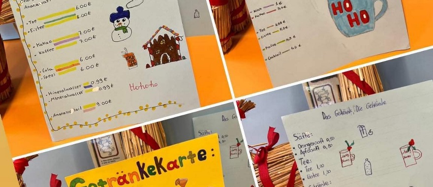 Athens College Grade 6 German Class Activity