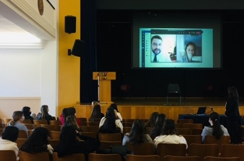 Student and alumni discussions: Virtual meetings with Elli Andriopoulou ’93 and Tereza Farmaki ‘96